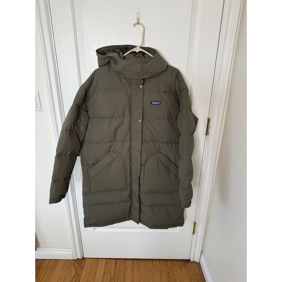 Patagonia Women's Downdrift Parka Basin Green XL NWT - Picture 3 of 8